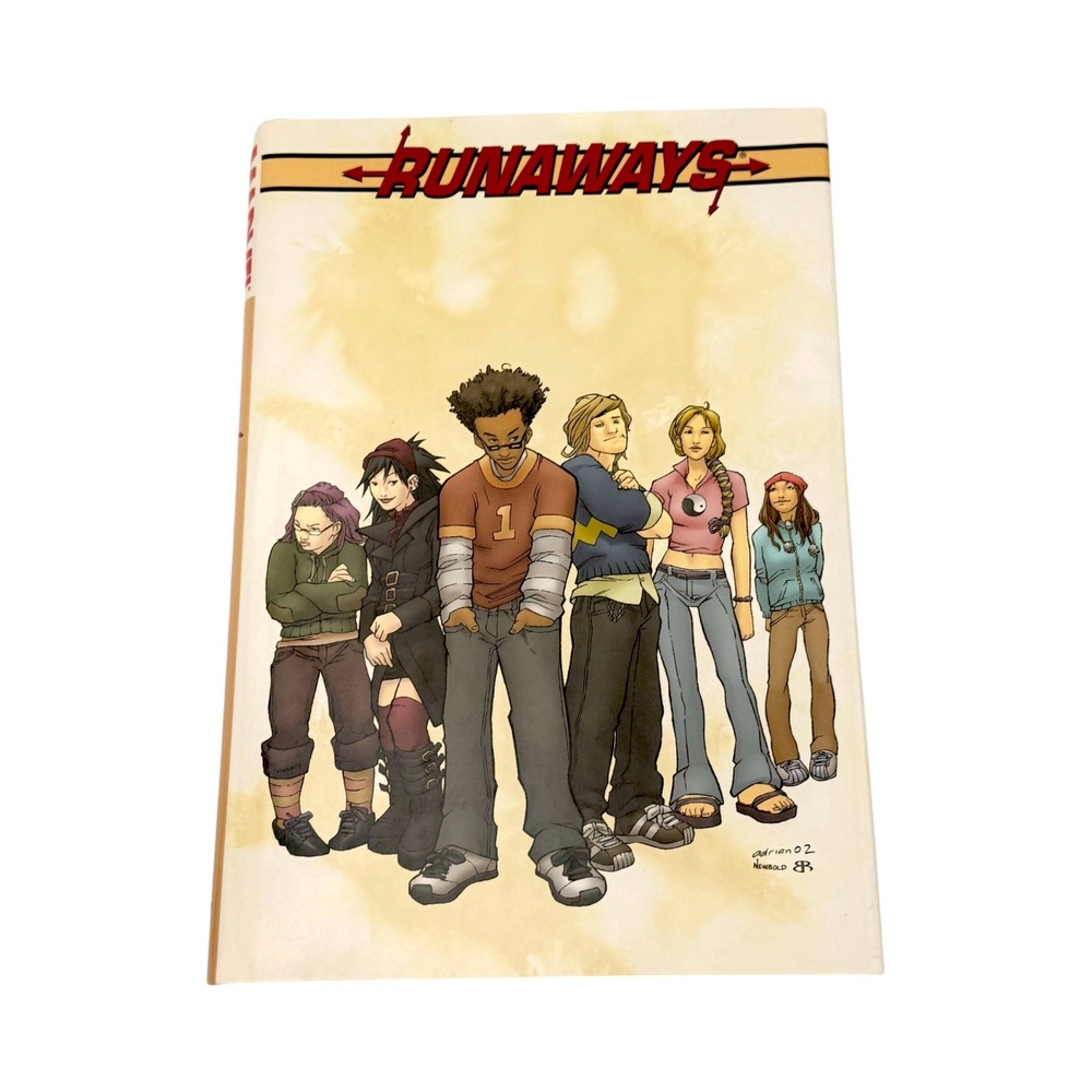 Marvel Runaways Omnibus HC DJ Book Graphic Novel Vol 1 Collects Original 1-18